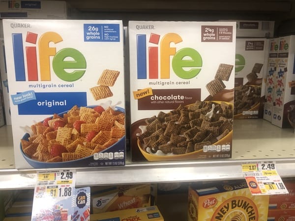 ShopRite: Quaker Cereal