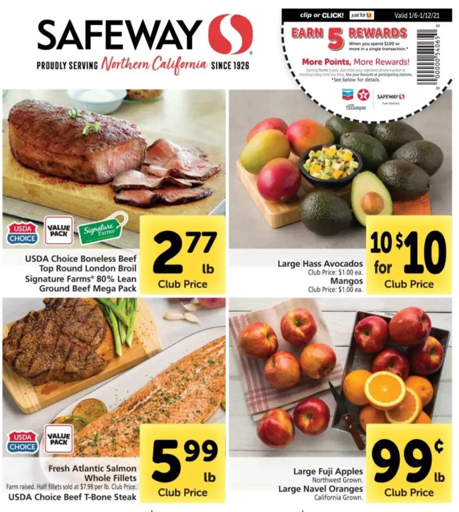 Current Safeway Weekly Ad