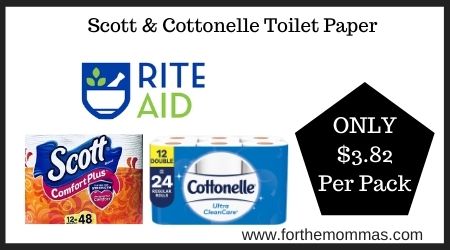 Rite Aid: Scott & Cottonelle Toilet Paper