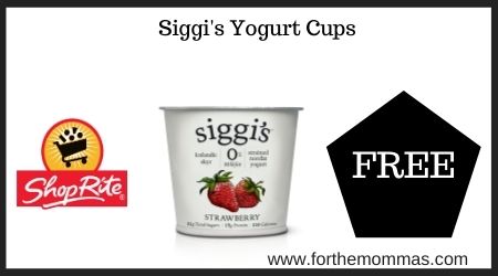 ShopRite: Siggi's Yogurt Cups