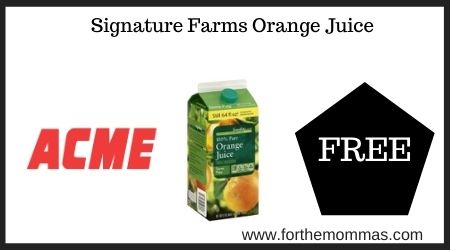 Acme: Signature Farms Orange Juice