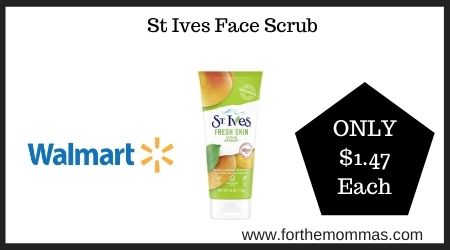 Walmart: St Ives Face Scrub