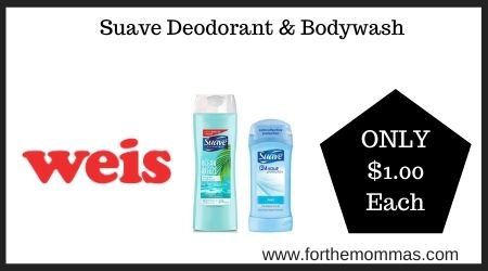 Weis: Suave Deodorant & Bodywash