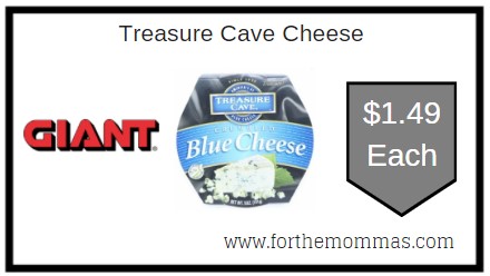 Giant: Treasure Cave Cheese ONLY $1.49 Each! 