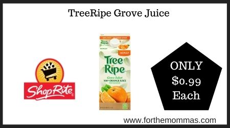 ShopRite: TreeRipe Grove Juice