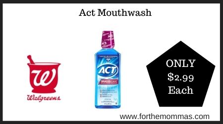 Walgreens: Act Mouthwash