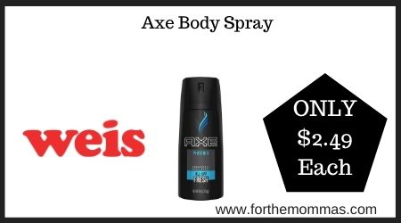 Weis: Axe Body Spray