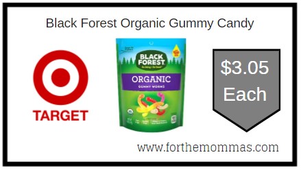 Target: Black Forest Organic Gummy Candy ONLY $3.05 Each