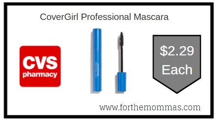 CVS: CoverGirl Professional Mascara ONLY $2.29 Each Thru 2/20