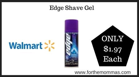 Walmart: Edge Shave Gel
