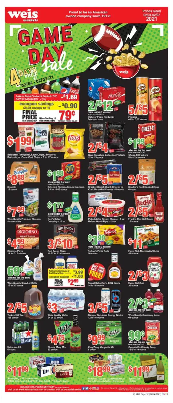 Fantastic Friday Deals at Weis