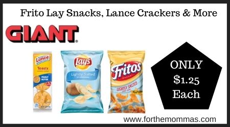 Giant: Frito Lay Snacks, Lance Crackers
