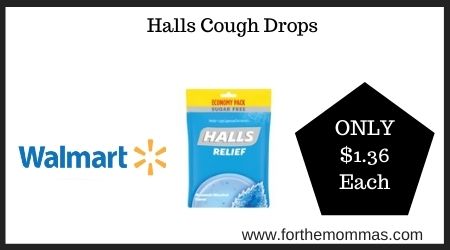 Walmart: Halls Cough Drops