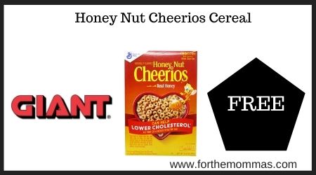 Giant: Honey Nut Cheerios Cereal