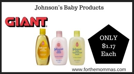 Giant: Johnson’s Baby Products