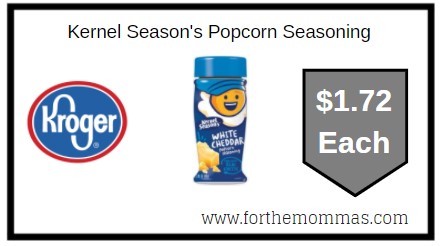 Kroger: Kernel Season's Popcorn Seasoning ONLY $1.72 Each