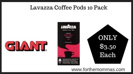 Giant: Lavazza Coffee Pods 10 Pack