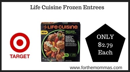 Target: Life Cuisine Frozen Entrees