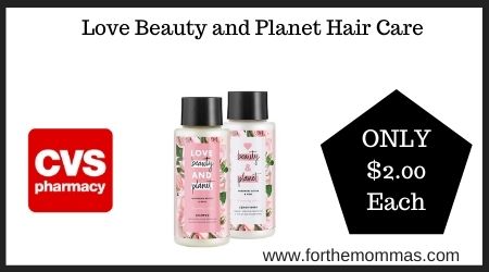 CVS: Love Beauty and Planet Hair Care