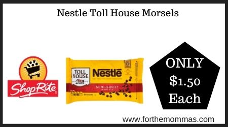 ShopRite: Nestle Toll House Morsels