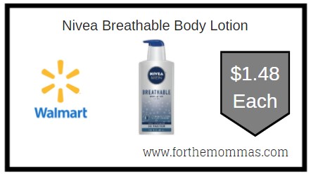 nivea breathable body lotion