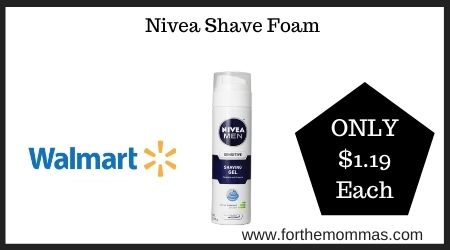 Walmart: Nivea Shave Foam