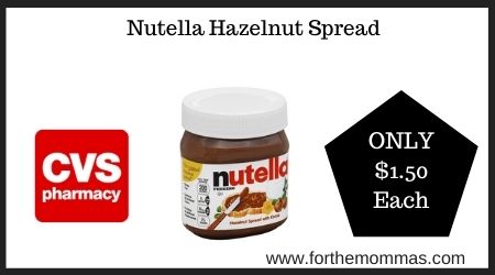CVS: Nutella Hazelnut Spread