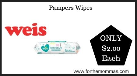 Weis: Pampers Wipes