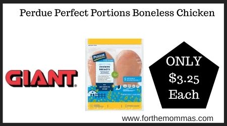 Giant: Perdue Perfect Portions Boneless Chicken
