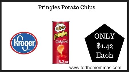 Kroger: Pringles Potato Chips