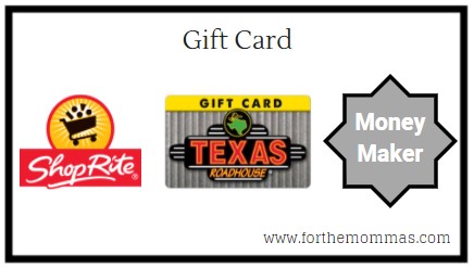 ShopRite: Gift Card Deal – $10.00 Moneymaker 