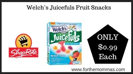ShopRite: Welch’s Juicefuls Fruit Snacks