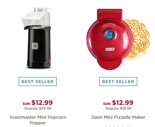 Kohl's: Small Kitchen Appliances ONLY $10.39