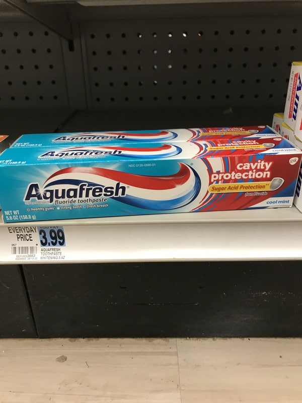 Rite Aid: Aquafresh Toothpaste