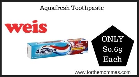 Weis: Aquafresh Toothpaste