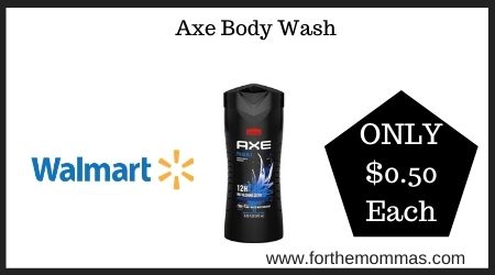 Walmart: Axe Body Wash