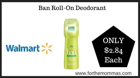 Walmart: Ban Roll-On Deodorant