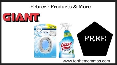 Giant: Febreze Small Spaces Products