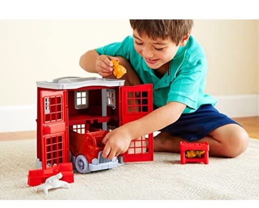 Amazon: Green Toys Fire Station Playset $24.99 {Reg $50}