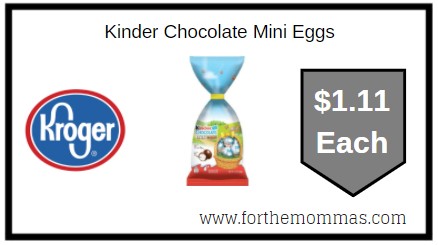 Kroger: 50% Off ALL Easter Candy 
