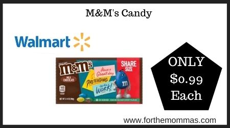 Walmart: M&M's Candy