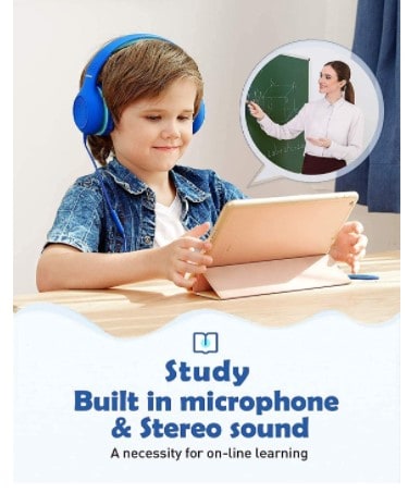 Amazon: Mpow Kids Over-Ear Headphones w/ Microphone $11.99