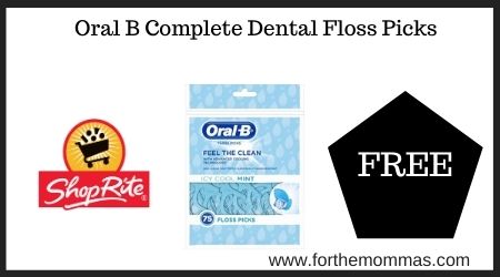 ShopRite: Oral B Complete Dental Floss Picks