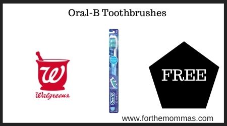 Walgreens: Oral-B Toothbrushes