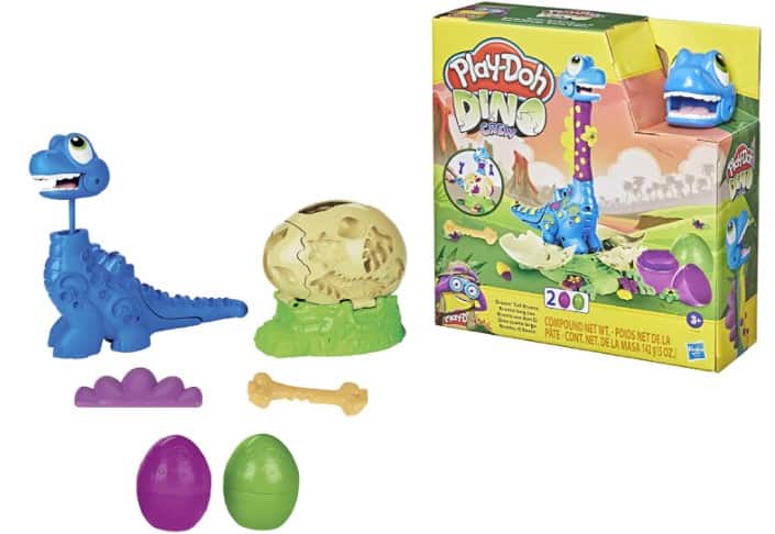Amazon: Play-Doh Dino Crew Growin’ Tall Bronto Toy Dinosaur w/2 Eggs $7.49