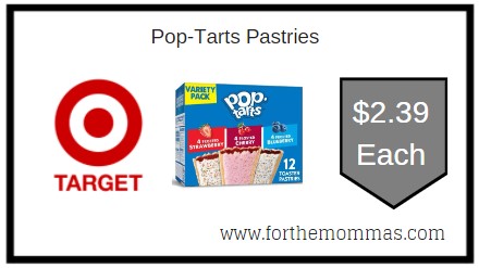 Target: Pop-Tarts Pastries 12ct ONLY $2.39 Each