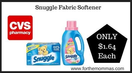 CVS: Snuggle Fabric Softener