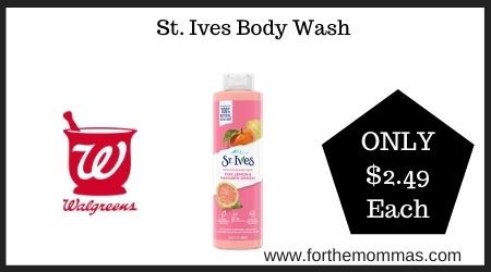 Walgreens: St. Ives Body Wash