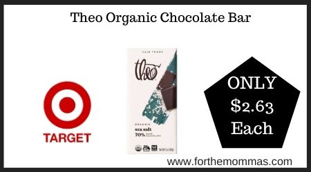 Target: Theo Organic Chocolate Bar