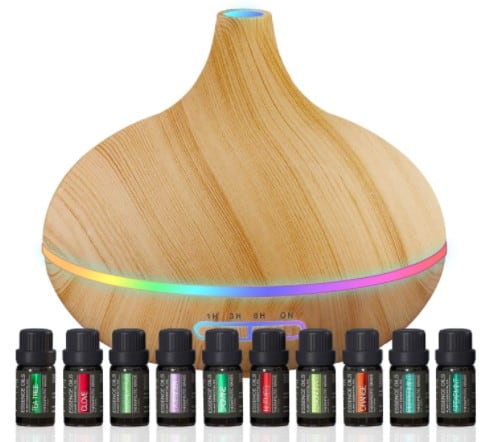 Amazon: Ultimate Aromatherapy Diffuser & Essential Oil Set  $25.57 (Reg $69.95)